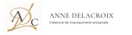 logo entreprise ANNE DELACROIX, créatrice d'articles de maroquinerie artisanale à la Croix en Touraine